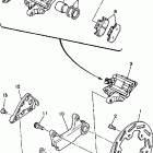 WR500ZD Задний суппорт тормозной