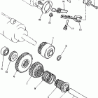 XV750DC/XV750D Муфта стартера