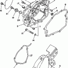 WR200RD Крышка картера двигателя