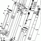 WR500ZD Передняя вилка