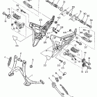 FJ1200 Подножки