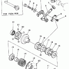 YZ 125 Регулятор,вед .звезда