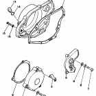 WR 500Z Крышка картера двигателя