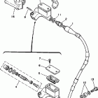 WR500ZD Главный тормозной цилиндр,передний