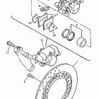 XJ 600S Задний суппорт тормозной