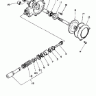 PW 50 Ведущий вал