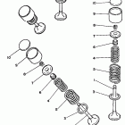 XT350D Клапана