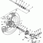TW 200 Переднее колесо