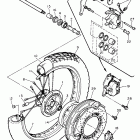 XT 600E Переднее колесо