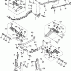 XV750DC/XV750D Подножки