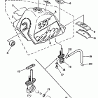 XT350D Топливный бак