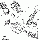 XV1100D/XV1100DC Коленчатый вал и Поршень