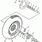 VMX 1200 Заднее колесо