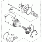 FJ1200 Стартер электрический