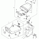 FZR 600R Сидение