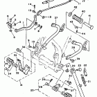 XT 350 Подножки