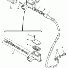 WR 250 Главный тормозной цилиндр,передний