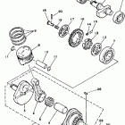 TRAILWAY-TW200BC/TW200B Коленчатый вал и Поршень