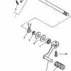 TRAILWAY-TW200BC/TW200B Вал переключения