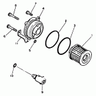 Virago 750 Маслянный фильтр