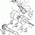 VMX12B/VMX12BC Коленчатый вал и Поршень