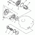 TRAILWAY-TW 200 Масляный насос