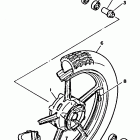 Virago 750 Переднее колесо