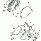 TRAILWAY-TW 200 Крышка картера двигателя