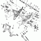 FJ1200 Подножки