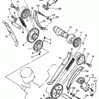 XV 1000 Цепь механизма газораспределения