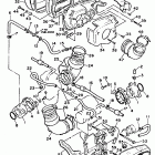 Virago 750 Воздушный фильтр