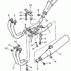FJ1200 Выхлопная система