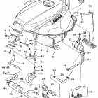 FZR 1000 Топливный бак  (только шт. Калифорния)