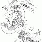 FJ1200 Заднее колесо
