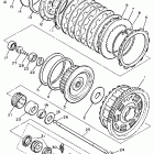 FJ1200 Сцепление