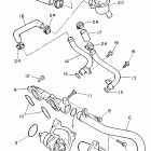 FZR 600R Водяной насос