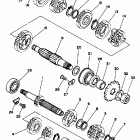 YZ 125 Трансмиссия