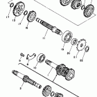 YSR 50 Трансмиссия
