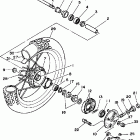 TRAILWAY-TW200BC/TW200B Переднее колесо