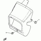 XT 350 Обтекатель 1