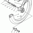 XT 350 Переднее колесо