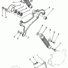 PW 50 Подвеска задние амортизаторы