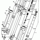 YZ 125 Передняя вилка