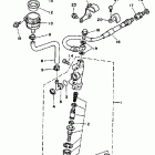 YZ 125 Задний торм цилиндр