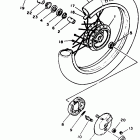PW 80 Переднее колесо