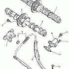 FZR 1000 Цепь механизма газораспределения