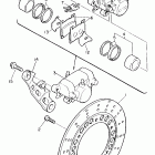 FZR 600R Задний суппорт тормозной