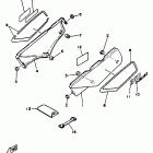 XT 350 Боковые обтекатели