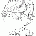 FZR 1000 Топливный бак