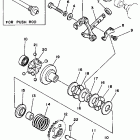 YZ 125 Регулятор,вед .звезда